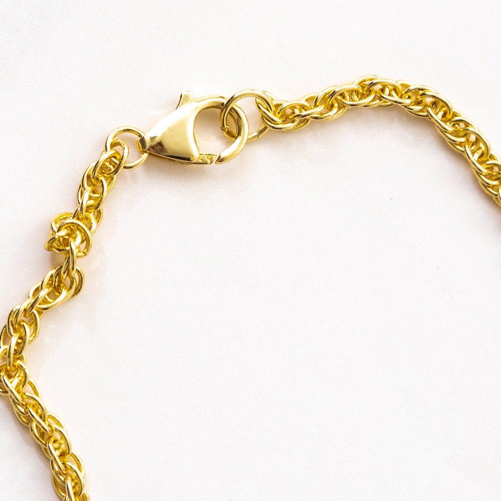 JTV gold tone longer style necklace with turquoise balls approx 29.5” length - Picture 10 of 16